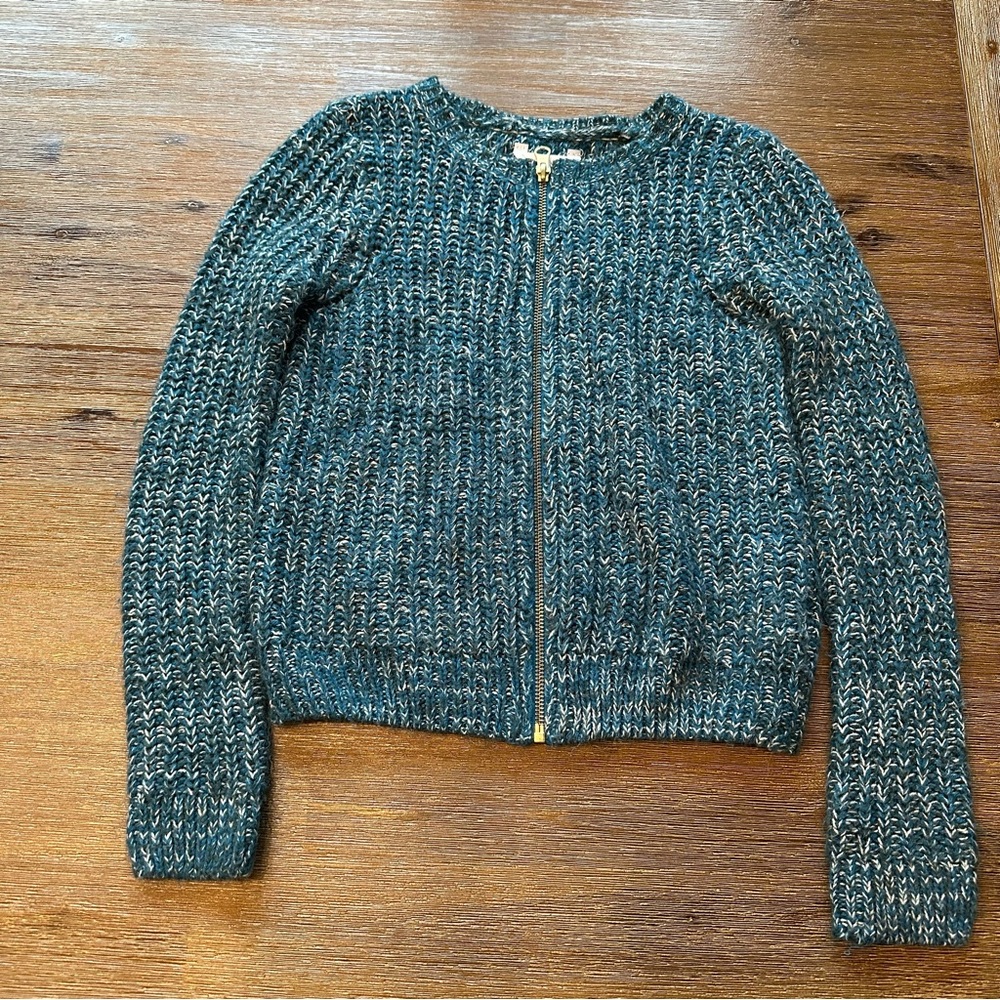 3/20$ Joe Fresh Kids 3% Wool Knit Sweater Cardigan size L(10-12)